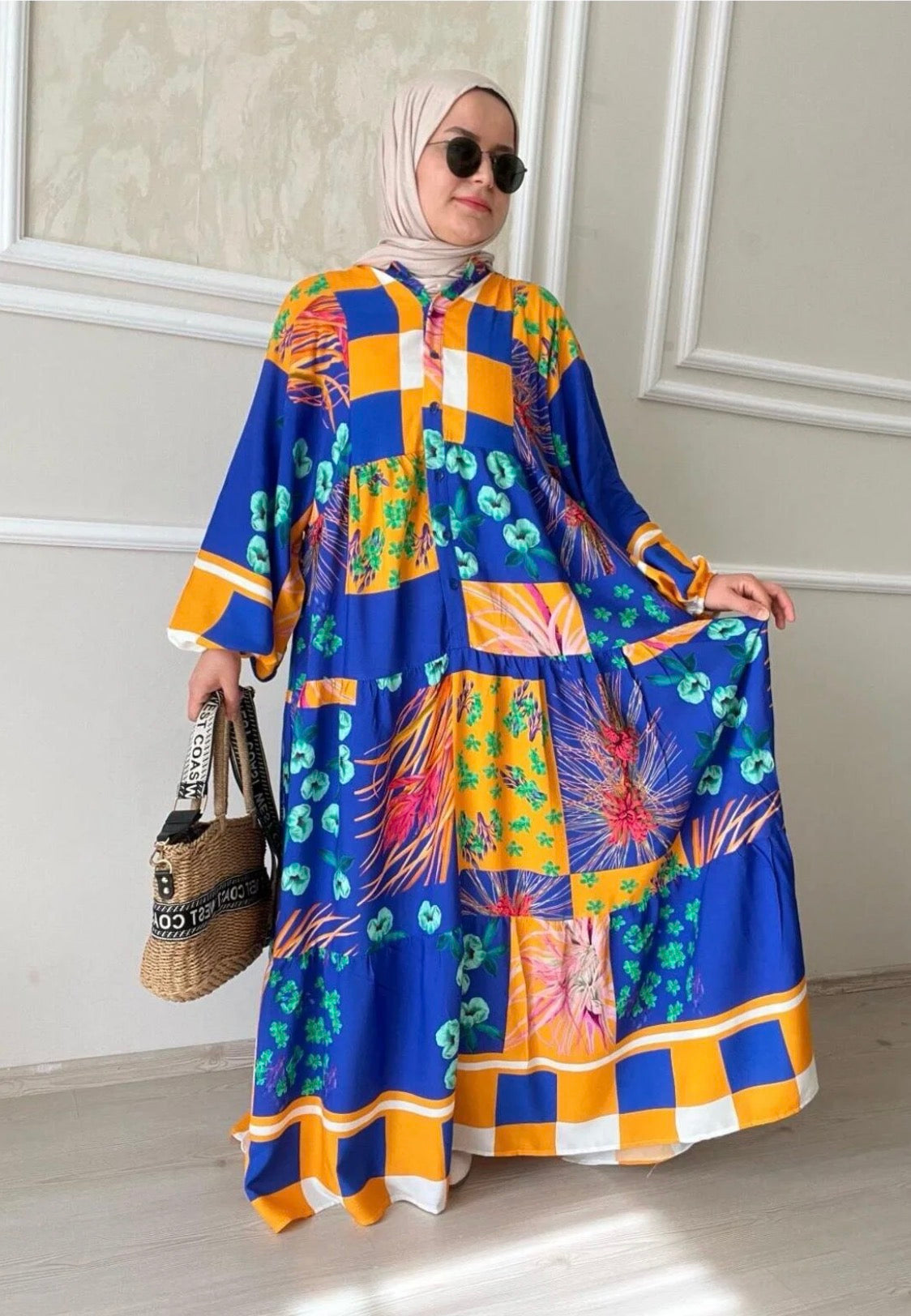 ✨ Luxurious Turkish Cotton Dress ✨