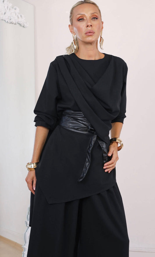 Elegant Turkish Linen Two-Piece Set – Premium Heavy Linen